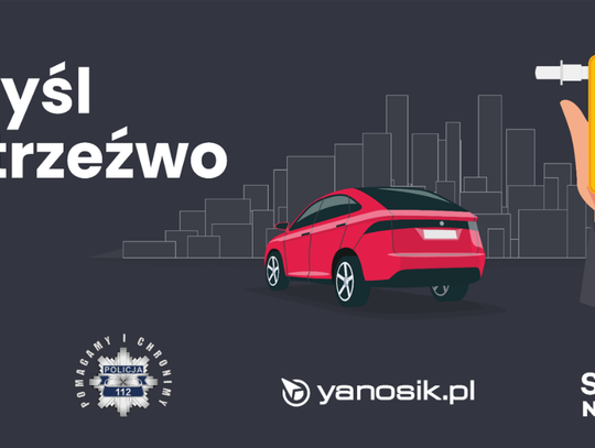 LEGIONOWSKI. Do 15 stycznia 2024 wzmożone kontrole drogowe! "Myśl Trzeźwo"