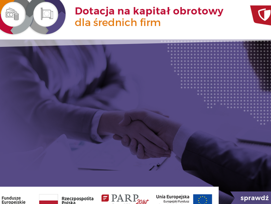 LEGIONOWSKI. Dotacje na kapitał obrotowy – nabór wniosków trwa