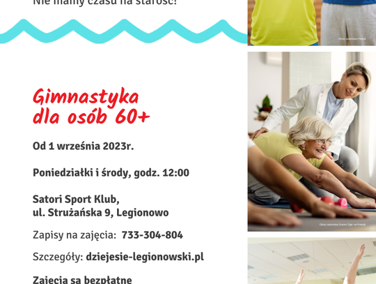 LEGIONOWSKI. Gimnastyka dla seniorów 60+