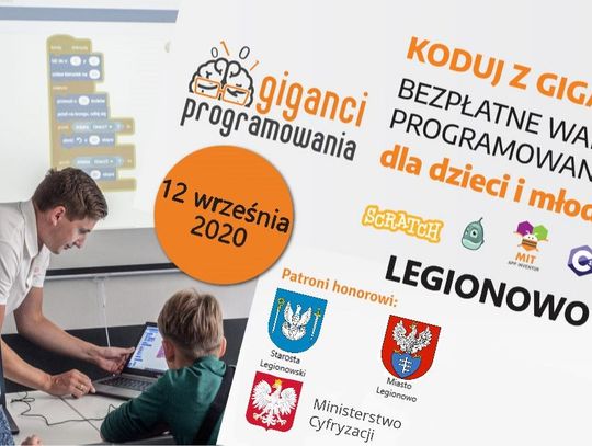 LEGIONOWSKI. Koduj z Gigantami - warsztaty dla dzieci i młodzieży