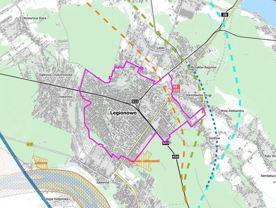 LEGIONOWSKI. Kontrowersyjna trasa kolejowa do Centralnego Portu Komunikacyjnego – sprzeciw samorządów