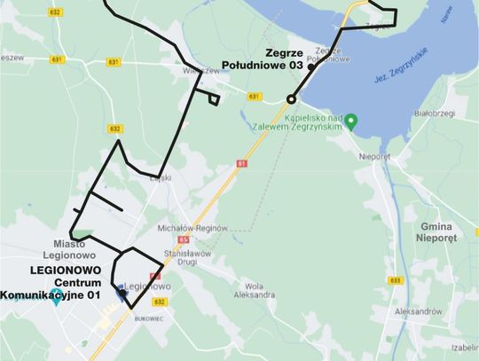 LEGIONOWSKI. Nowe rozkłady i nowe trasy na nowy rok