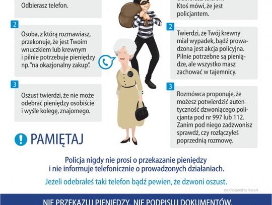 LEGIONOWSKI. Oszuści dybią na Seniorów