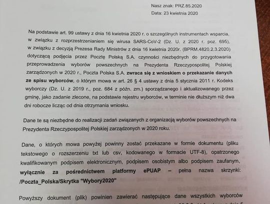 LEGIONOWSKI. Urzędy nie zawiadomiły prokuratury