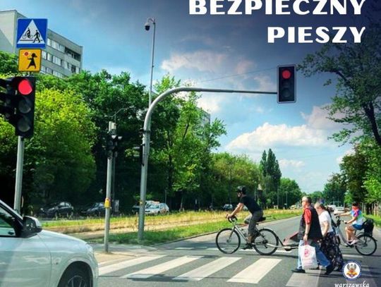 LEGIONOWSKI. Wzmożone kontrole drogówki - poprawa bezpieczeństwa pieszych
