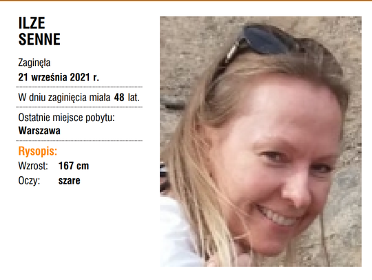 LEGIONOWSKI. Zaginęła Ilze Senne