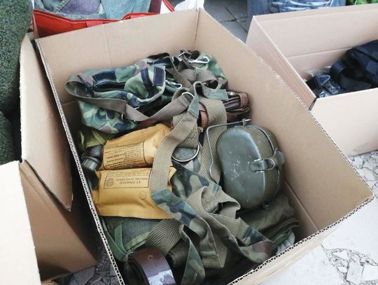 LEGIONOWSKI. Zbiórka odzieży militarnej na osiedlu Piaski