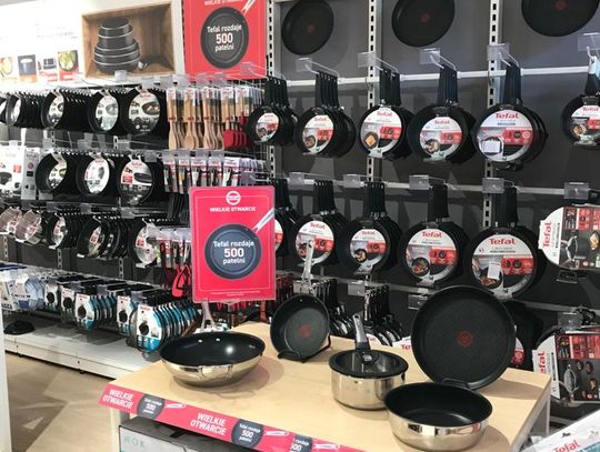 LegioNowy sklep Tefal - rozdajemy 500 patelni! 12 maja, CH Gondola, ul. Piłsudskiego 31c, Legionowo