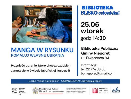 Manga na Ubraniach w Nieporęcie