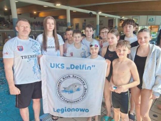 Medale i rekordy legionowskich pływaków w Garwolinie