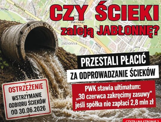 Negocjacje ws. odprowadzania ścieków z Jabłonny