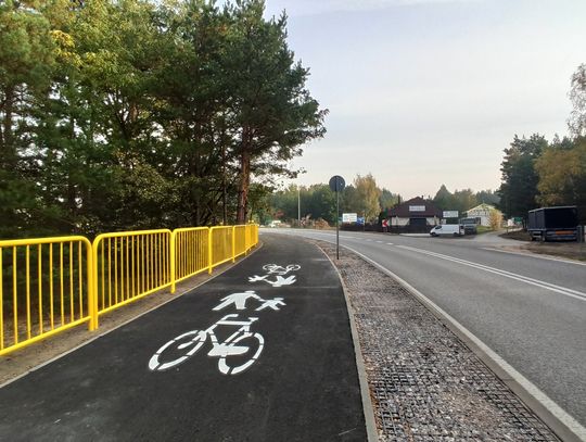 NIEPORĘT. Nowa ścieżka rowerowa na terenie gminy