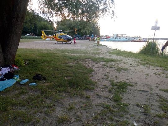 NIEPORĘT. Pierwsze utonięcie w tym sezonie - nie żyje 45-letni mężczyzna