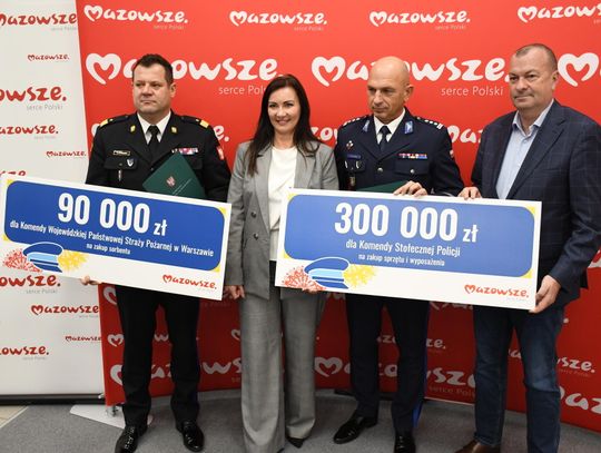 Nowa siła dla policjantów i strażaków