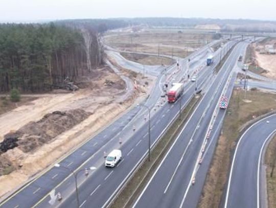 NOWODWORSKI. Kolejne zmiany w organizacji ruchu na S7 Modlin – Czosnów