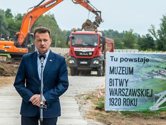 OSSÓW/HISTORIA. Rusza budowa Muzeum Bitwy Warszawskiej