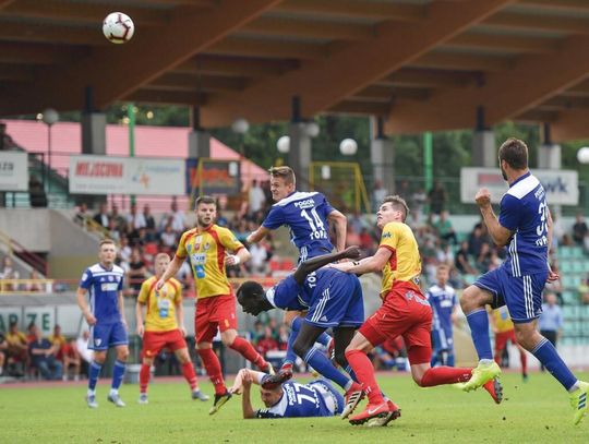 PIŁKA NOŻNA. Druga porażka! Legionovia – Pogoń Siedlce 1-3(0-2)