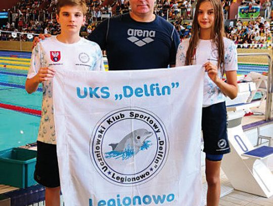 PŁYWANIE.  Ala i Filip w Olsztynie - Letnie MP Juniorów Młodszych