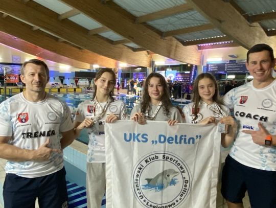 PŁYWANIE. Delfin na zawodach w Mławie