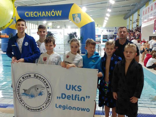 PŁYWANIE. Grand Prix Ciechanowa. “Delfinki” na podium