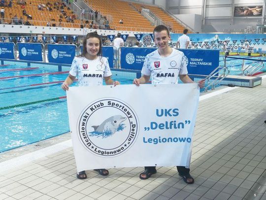 PŁYWANIE. Marta i Rafał - Grand Prix w Poznaniu