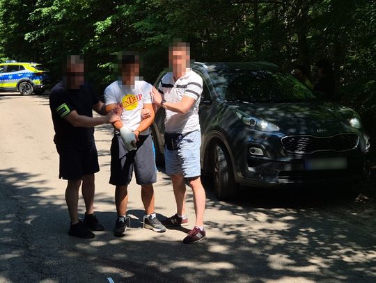 WIDEO: Podejrzany o zabójstwo zatrzymany na granicy. Próbował uciec z kraju
