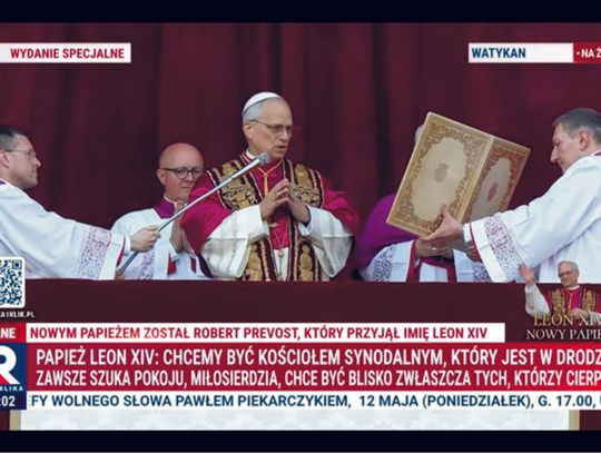 POKÓJ NIECH BĘDZIE Z WAMI! – Pierwszy amerykański papież