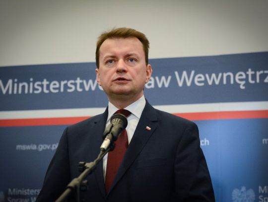 POWIAT. Błaszczak o bezpieczeństwie w czasie ferii