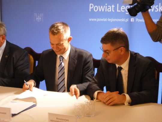 POWIAT. Kolej do Zegrza - są chęci, brak konkretów