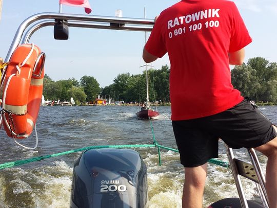 POWIAT. Łódź poszła na dno