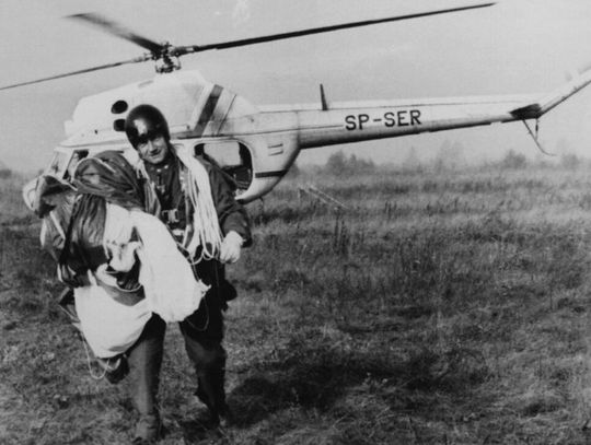 Pożegnanie legionowskich spadochroniarzy doświadczalnych: Lecha Jeske i Romana Lewandowskiego