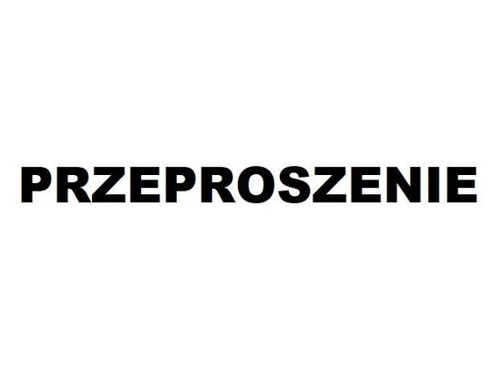 PRZEPROSZENIE