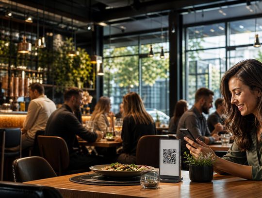Restauracja widoczna w mieście i online: menu QR, reklama i SEO