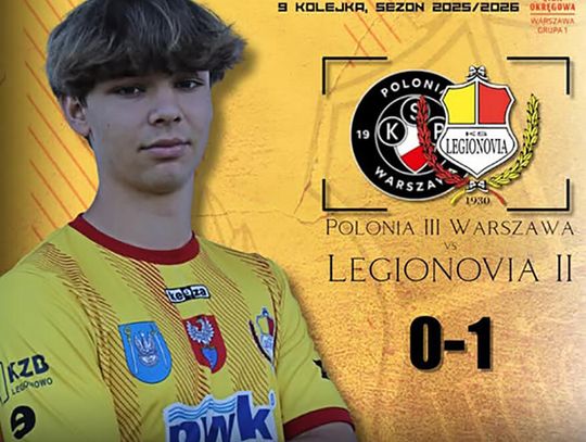 Rezerwy Legionovii pokonały wicelidera