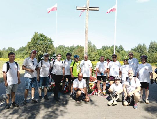 Rowerowa pielgrzymka legionowian do Ossowa w 105. rocznicę Cudu nad Wisłą