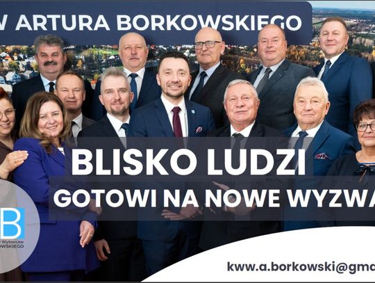 SEROCK. Artur Borkowski prezentuje ambitny program wyborczy na kolejną kadencję