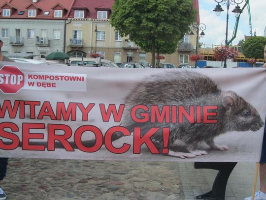 SEROCK/DĘBE.  Kompostowni - NIE BĘDZIE !!!