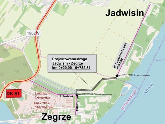 SEROCK. Droga Jadwisin-Zegrze być może za kwartał?