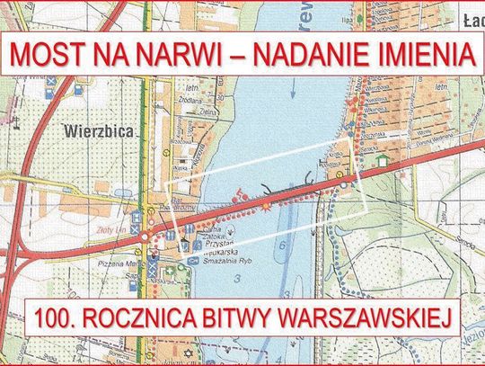 SEROCK. Nowa nazwa mostu na Narwi w Wierzbicy