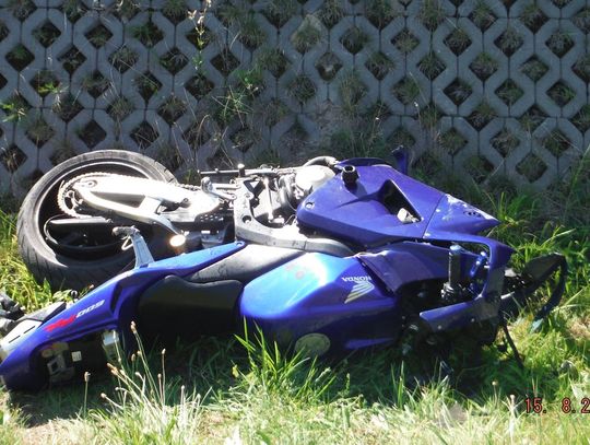 SEROCK. Śmiertelny wypadek na DK61, nie żyje motocyklista