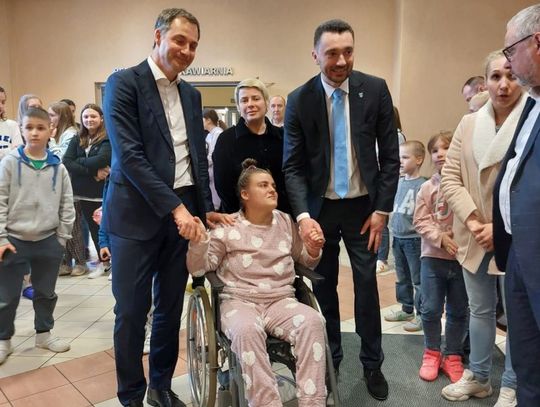 SEROCK. Wizyta Premiera Morawieckiego w serockim ośrodku