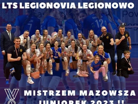 SIATKÓWKA. Mistrzynie Mazowsza! Juniorki LTS Legionovia