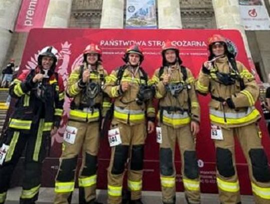 Strażacy Legionowa na szczytach