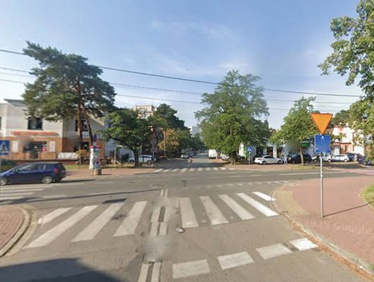 Światła w centrum Legionowa