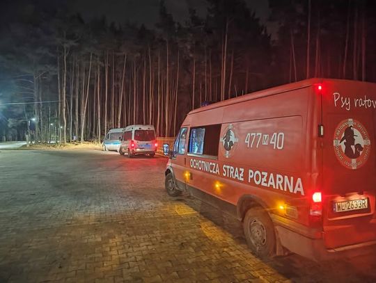 Szczęśliwy finał nocnych poszukiwań w Legionowie