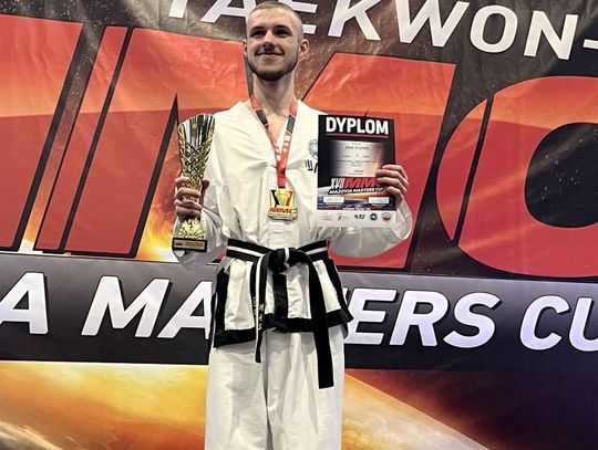 TEAKWON-DO. Igor Stępień z trzema medalami