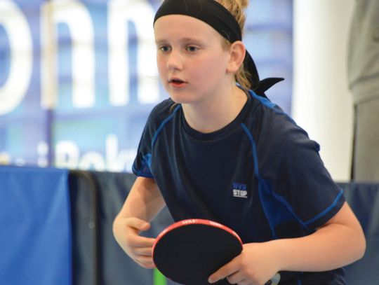 TENIS STOŁOWY. Ignacy Sławiński Skrzat przy stole