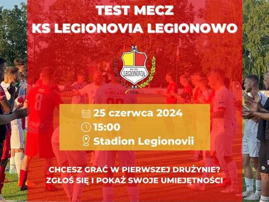 Test-mecz w Akademii Legionovii: Szansa na dołączenie do drużyny