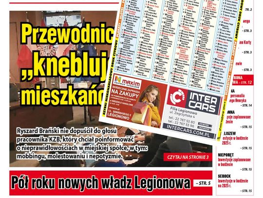 To i Owo 1/2025 z kultowym kalendarzem!