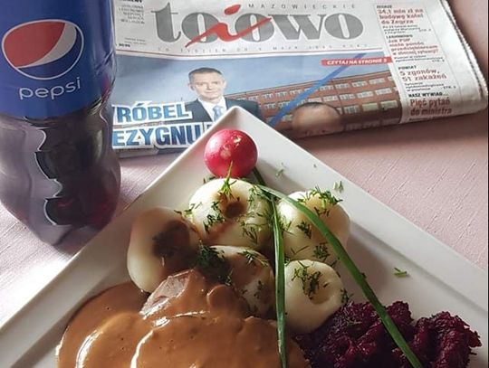 To i Owo w menu Restauracji Legionowskiej i B&B Route 66